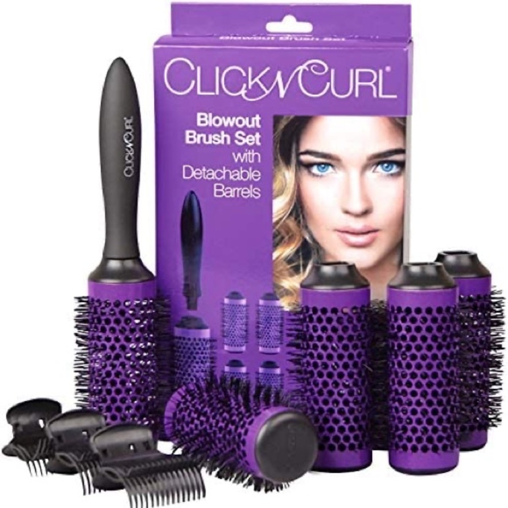 Click N Curl Medium Full Set Medium